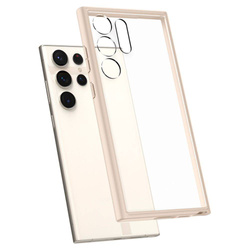 Etui Spigen Ultra Hybrid Samsung S23 Ultra Sand Beige Beżowy Case