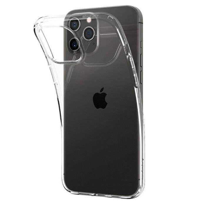Etui Spigen Liquid Crystal iPhone 12 12 Pro Crystal Clear Case