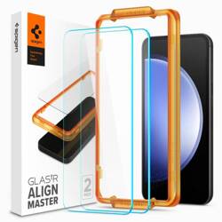 Загартоване скло Spigen Скло склопакет Alm Glas.tr 2pack Galaxy S23 Fe Clear